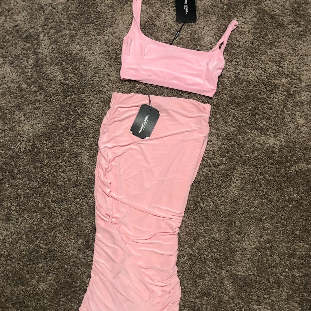 Pretty little thing skirt set